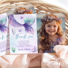 マーメイド海の誕生日会の下感謝していにあなた 招待状