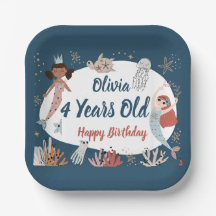 マーメイド海シービーチパーティータコ誕生日キッド