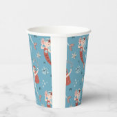 マーメイド海シー子供の誕生日パーティー 紙コップ (右)