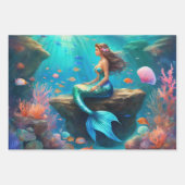 マーメイド海宝箱ガールズ3 ラッピングペーパーシート (正面3)