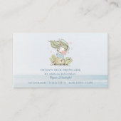 マーメイド海手作りオーガニックスキンケアブシン 名刺 (正面)