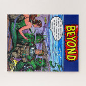 マーメイド王国の向こうのヴィンテージ漫画 ジグソーパズル (横)