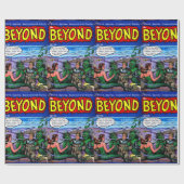 マーメイド王国の向こうのヴィンテージ漫画 ラッピングペーパー (フラット)