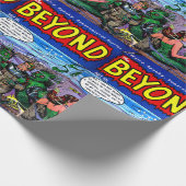 マーメイド王国の向こうのヴィンテージ漫画 ラッピングペーパー (角)