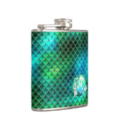 マーメイド真珠とはかりで測モノグラムグリーンID600 フラスク (右)