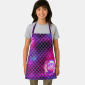 マーメイド真珠とはかりで測モノグラムピンクID600 エプロン (インサイチュ)