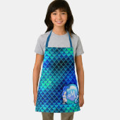 マーメイド真珠はかりで測とブルーID600 エプロン (インサイチュ)