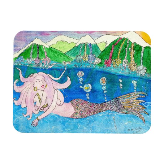 マーメイド磁石 マグネット (横)