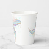 マーメイド紙カップ、マーメイド誕生日の装飾 紙コップ (左)