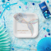 マーメイド紙プレート ペーパープレート (パーティー)