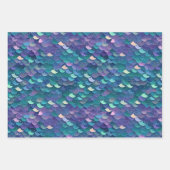 マーメイド素晴らしテールコレクション ラッピングペーパーシート (正面)