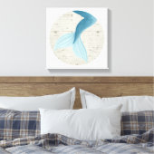 マーメイド絵を描コレクション キャンバスプリント (インサイチュ (寝室))