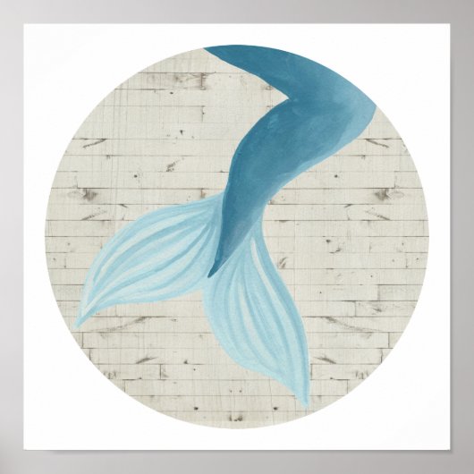 マーメイド絵を描コレクション ポスター (正面)