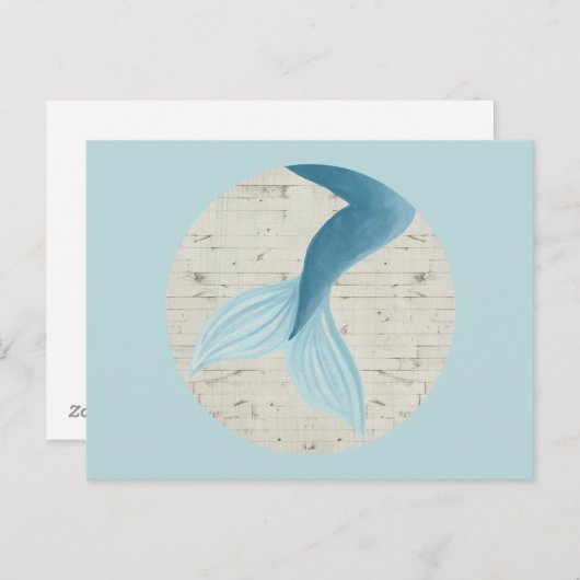 マーメイド絵を描コレクション ポストカード (正面/裏面)