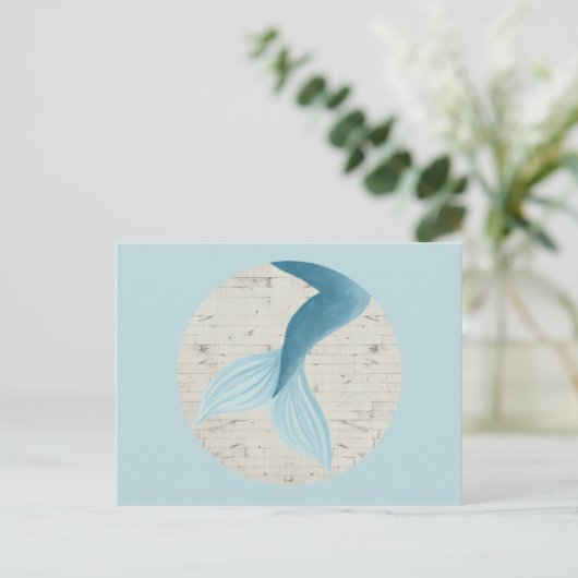 マーメイド絵を描コレクション ポストカード (スタンド正面)