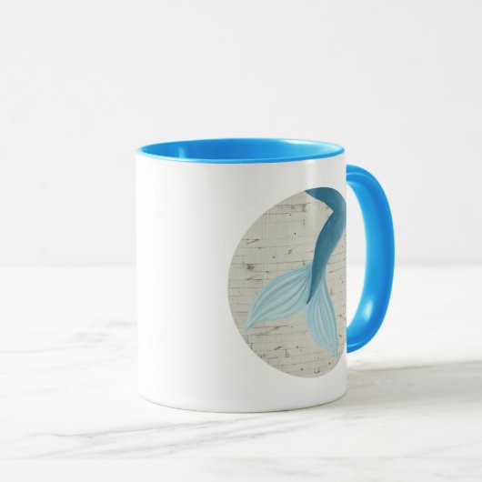 マーメイド絵を描コレクション マグカップ (正面右)