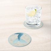 マーメイド絵を描コレクション ラウンドペーパーコースター (インサイチュ)