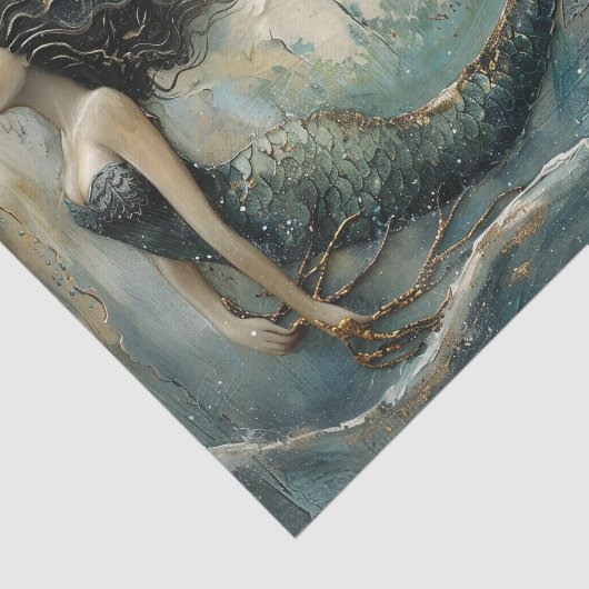 マーメイド絵画の混合メ動揺してディアデコペ 薄葉紙 (詳細)