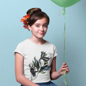 マーメイド美しい手描きファンタジー Tシャツ