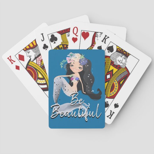 マーメイド自転車トランプ トランプ (裏面)