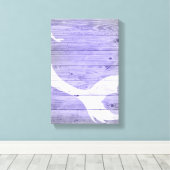 マーメイド航海のテールウッド背景キャンバス印刷 キャンバスプリント (インサイチュ (ウッドフロア))