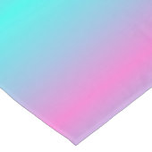 マーメイド色グラデーション紫色のピンクのアクアグラデーション テーブルクロス (アングル)