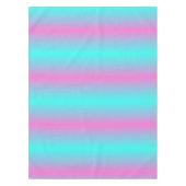 マーメイド色グラデーション紫色のピンクのアクアグラデーション テーブルクロス (正面)