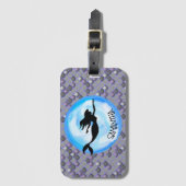 マーメイド荷物タグ ラゲッジタグ (正面縦)