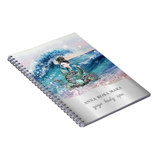 *~*マーメイド華美ビーチ波海AR7サンドシー ノートブック (右側)