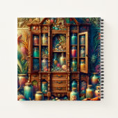マーメイド薬局 - 魔法のオルゴールキャビネット ノートブック (裏面)