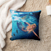 マーメイド装飾用クッション クッション (ブランケット)