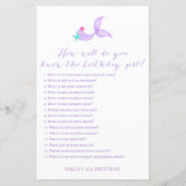 マーメイド誕生日の女の子を知ってるか (正面)