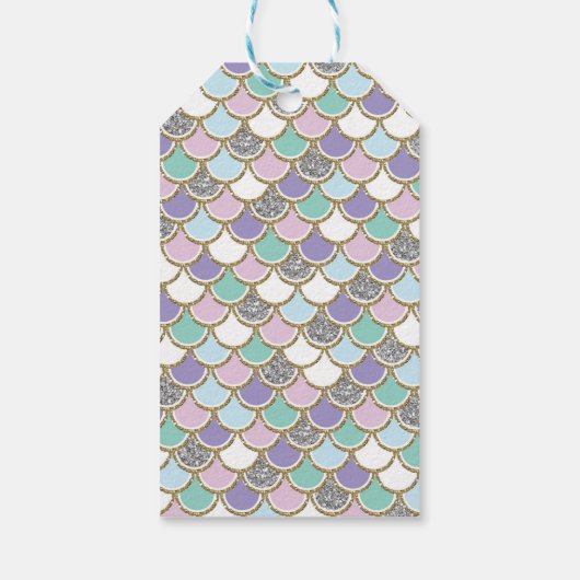 マーメイド誕生日アンダーザシービーチ海の好意 ギフトタグ (裏面)