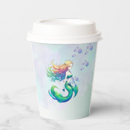 マーメイド誕生日アンダーザシー 紙コップ