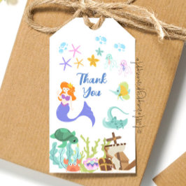 マーメイド誕生日ギフトラベル ギフトタグ