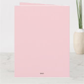 マーメイド誕生日デザイン – 水中ギフトカード カード (裏面)