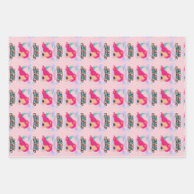 マーメイド誕生日デザイン – 水中