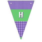 マーメイド誕生日バンティングバナー バンティングフラッグ (第2の旗)