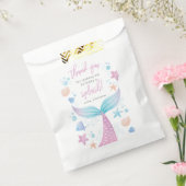 マーメイド誕生日パーティーありがとうお願いバッグ フェイバーバッグ (封をした状態)