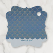 マーメイド誕生日パーティーありがとう フェイバータグ (裏面)