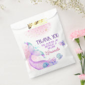マーメイド誕生日パーティーありがとう フェイバーバッグ (封をした状態)