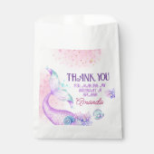 マーメイド誕生日パーティーありがとう フェイバーバッグ (正面)