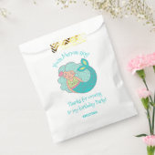 マーメイド誕生日パーティーのお気に入りバッグ フェイバーバッグ (封をした状態)