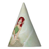 マーメイド誕生日パーティーガールハット パーティーハット (右)