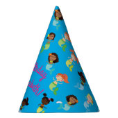 マーメイド誕生日パーティー パーティーハット (右)