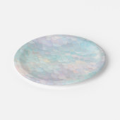 マーメイド誕生日パーティー ペーパープレート (アングル)