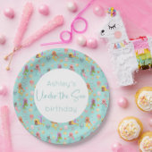 マーメイド誕生日パーティー ペーパープレート (パーティー)