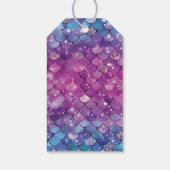 マーメイド誕生日ピンクブルー ギフトタグ (裏面)