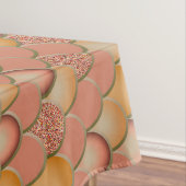 マーメイド誕生日ブラウンオレンジはかりで測テーブルクロス テーブルクロス (インサイチュ)