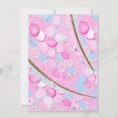 マーメイド誕生日招待状パーティーマーメイド 招待状 (裏面)